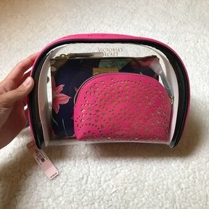 NWT vs makeup bag trio